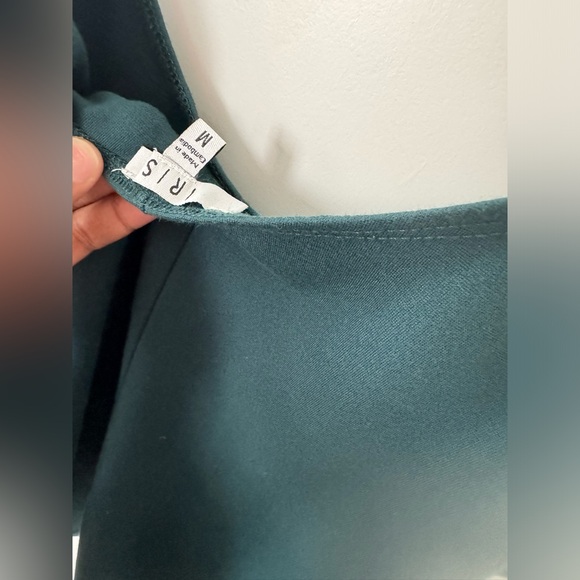 Basic tank dress. Olive green. Worn only once. Size medium - Picture 2 of 3